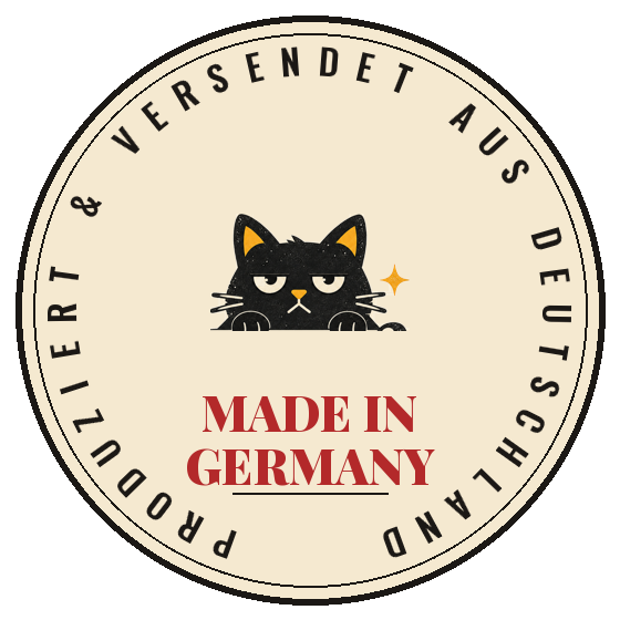 Siegel: Produziert und versendet aus Deutschland